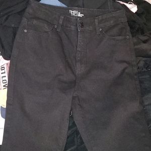 High rise skinny jeans